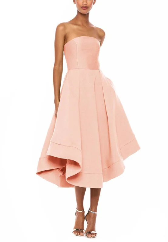 Nude Making Waves Strapless Midi Dress