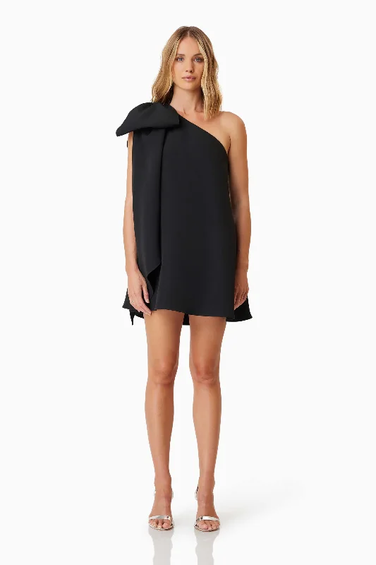 Kennedy Mini Party Dress In Black