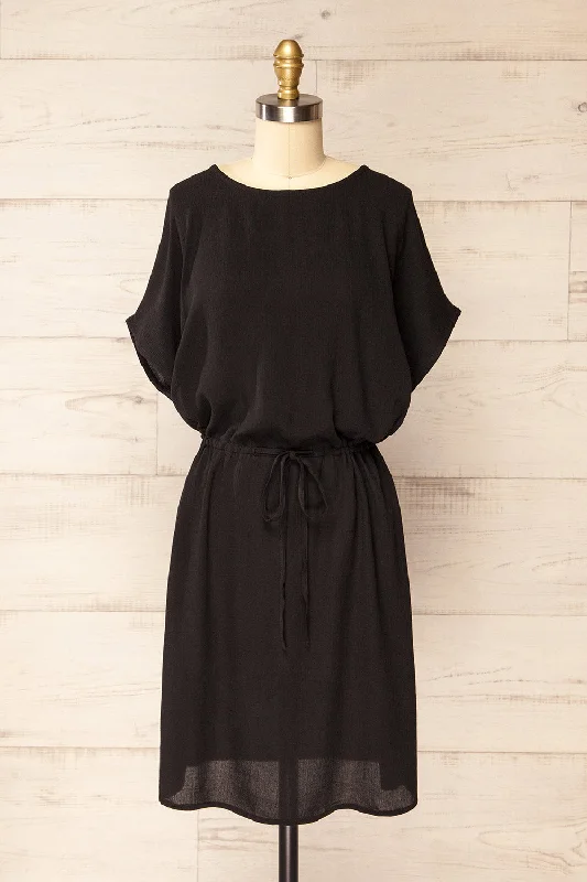 Ababa Black | Oversized Short Dress