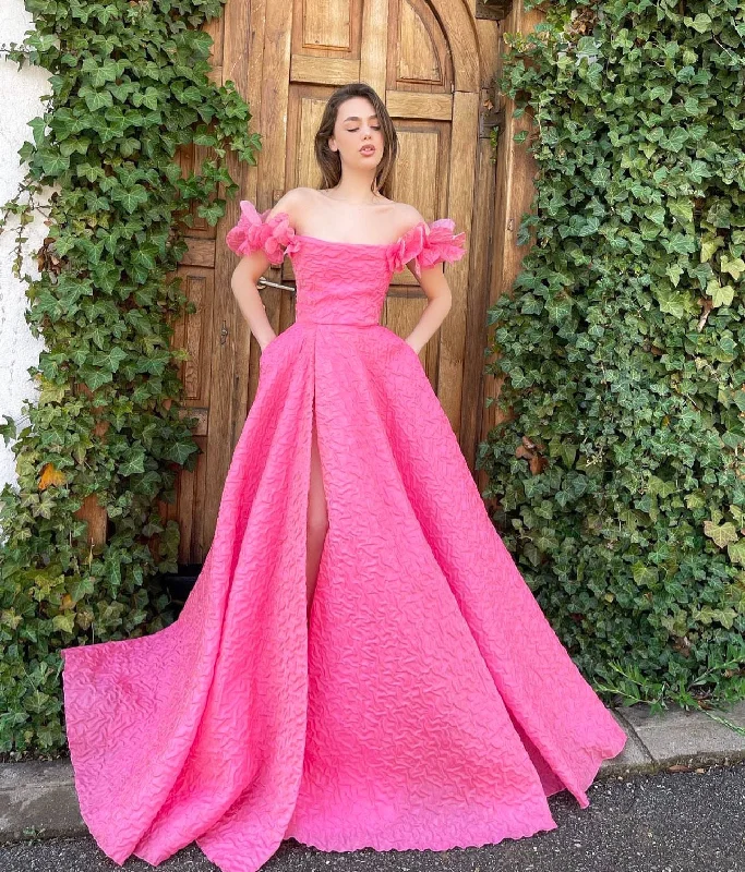 Blush Blossom Gala Gown