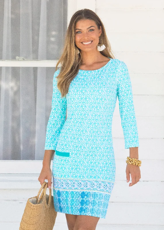 Coastal Cottage Cabana Shift Dress