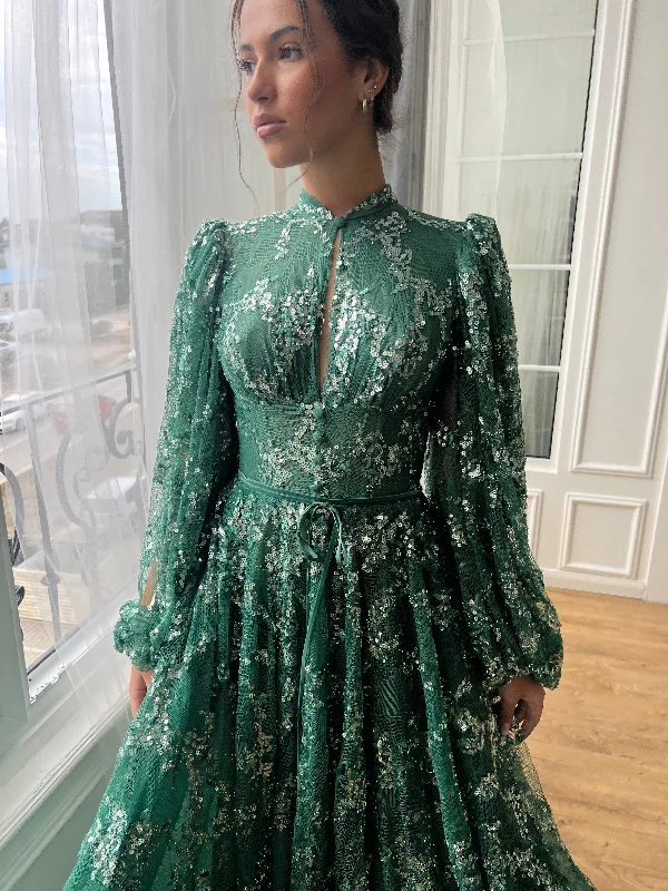 Emerald Ivy Regal Gown