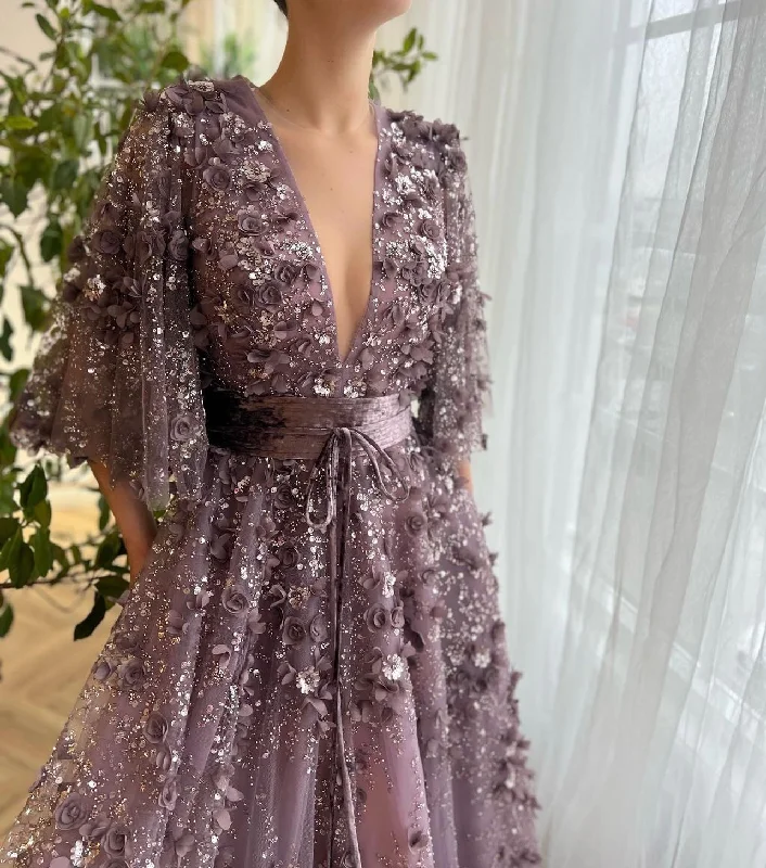 Mauve Posh Gown