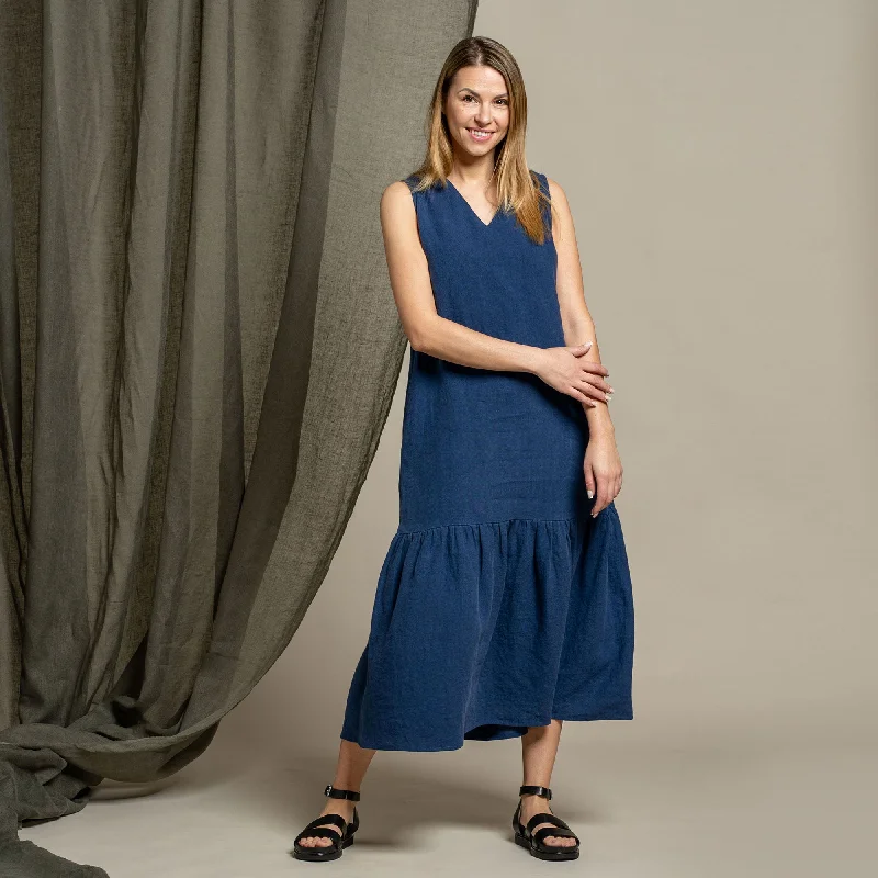 Maxi Dress Aurora Storm Blue