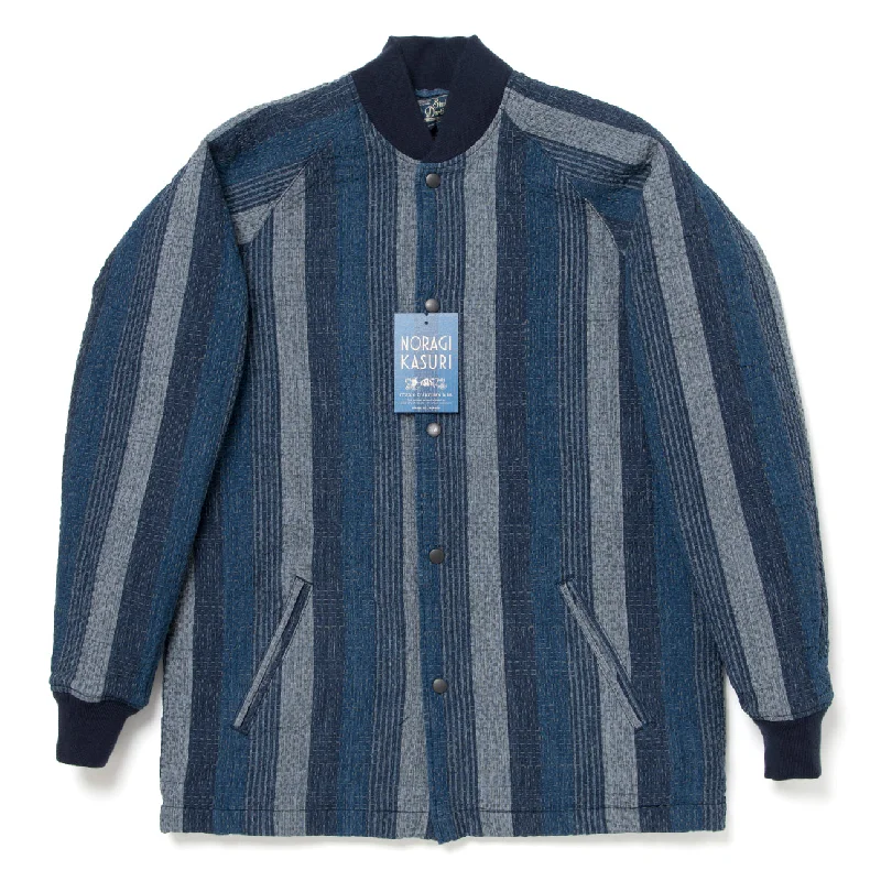 Studio D'Artisan "Noragi Kasuri Sashiko" Quilted Jacket