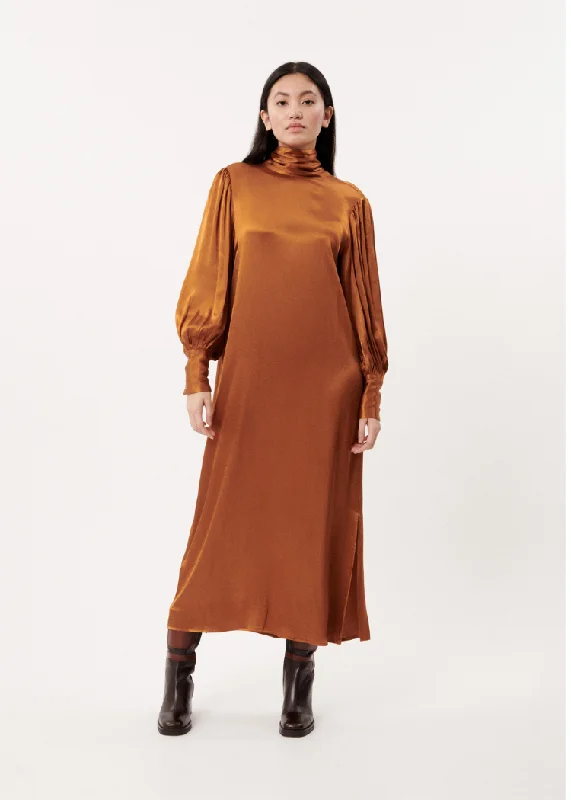 FRNCH Celine Noor Dress- Yellow Mustard