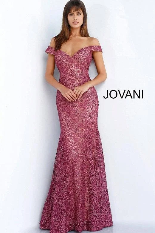 Jovani 62021 Prom Long Off Shoulder Evening Dress