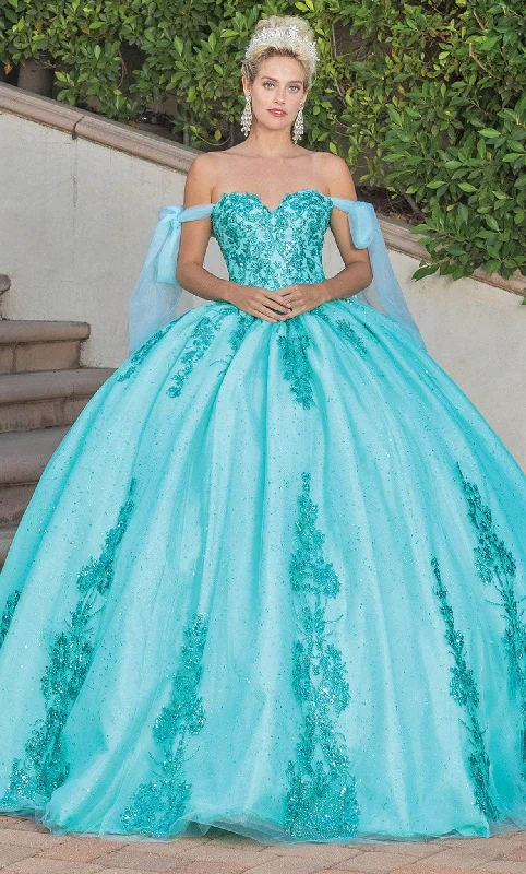 Dancing Queen 1791 - Bow Sash Quinceanera Ballgown