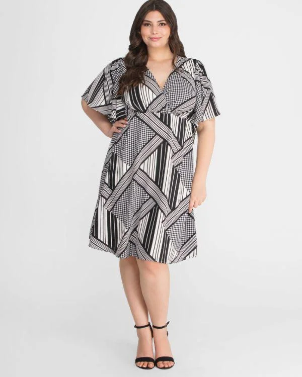 Kiyonna Formal Short  A-Line Dress