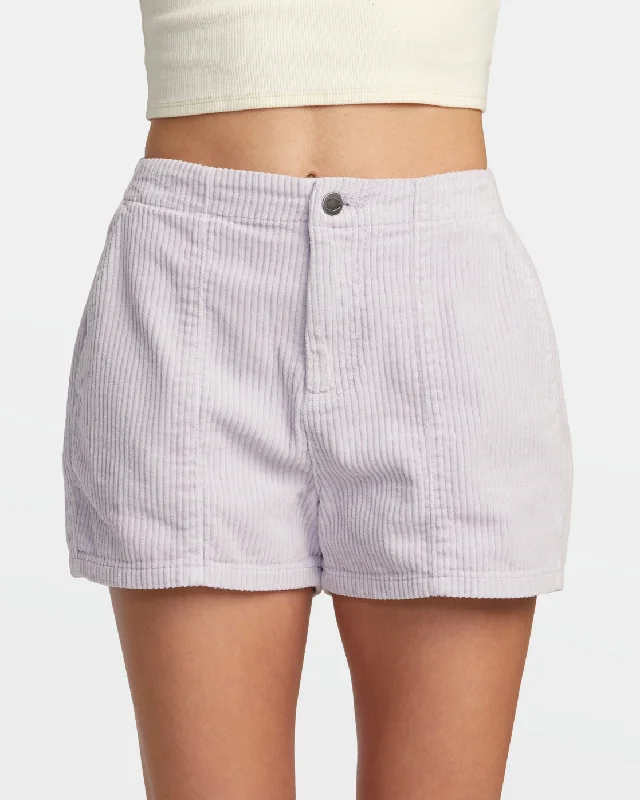 Daylight Corduroy Shorts - Fog