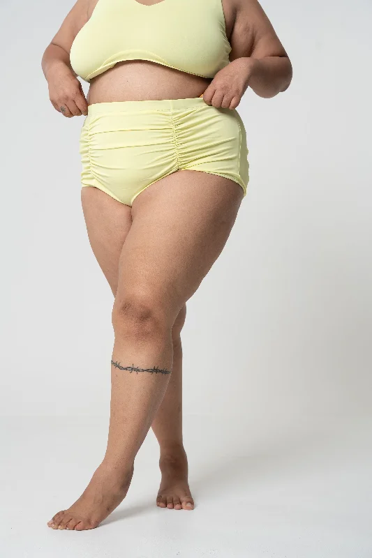 BeachBum Swim Bottom: Yellow