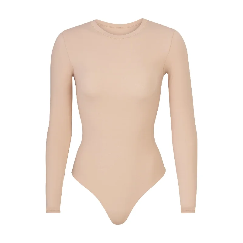 FITS EVERYBODY LONG SLEEVE CREW NECK BODYSUIT | MICA