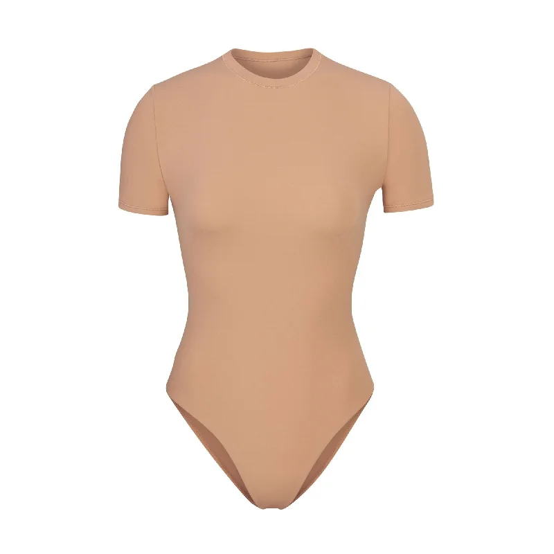 FITS EVERYBODY T-SHIRT BODYSUIT | OCHRE